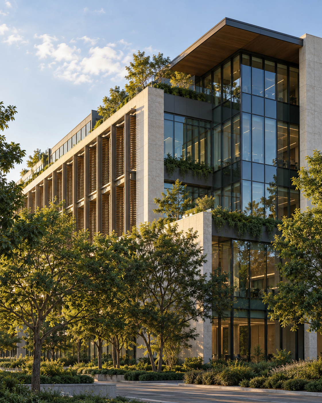 Green Building Certification illustration